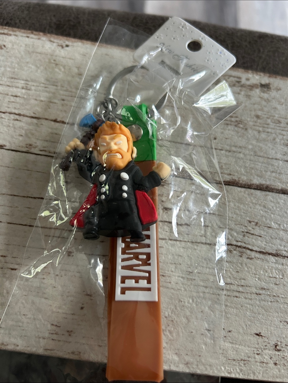 5/$25 Marvel Thor Keychain with Orange MARVEL Tag